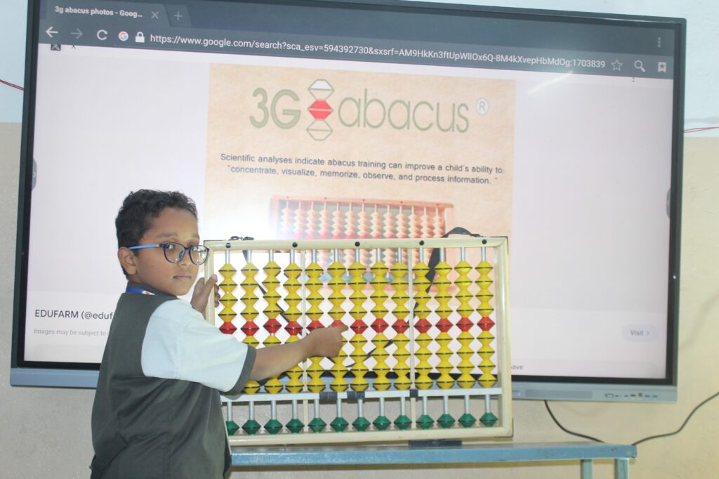 3G Abacus Program: Boost Mental Capacity at Best CBSE School in Boduppal, Hyderabad